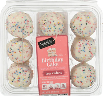 Signature SELECT Birthday Cake Tea Cakes - 9 Oz - Image 2