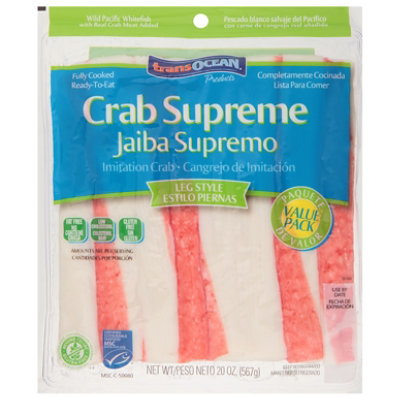 Crab Supreme Leg - 20 OZ - carrsqc
