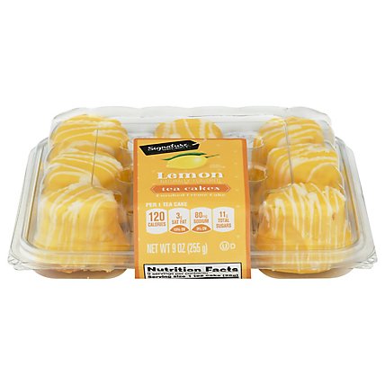 Signature Select Tea Cakes Lemon - 9 OZ - Image 3
