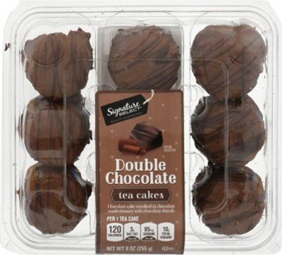 Signature SELECT Double Chocolate Tea Cakes - 9 Oz - Image 2