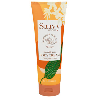 Saavy Naturals Sweet Orange Body Cream 8.5 Fl Oz - EA - Image 3