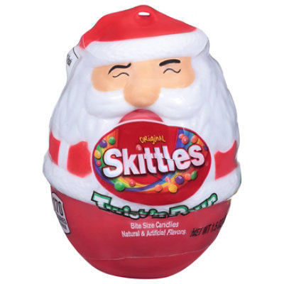 Skittles Holiday Original Twist N Pour Chewy Christmas Candy Dispenser - 1.5 Oz - Image 2