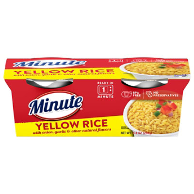 Minute Ready To Serve Yellow Rice Cups - 8.8 OZ - Image 1