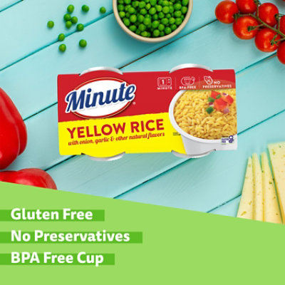Minute Ready To Serve Yellow Rice Cups - 8.8 OZ - Image 3
