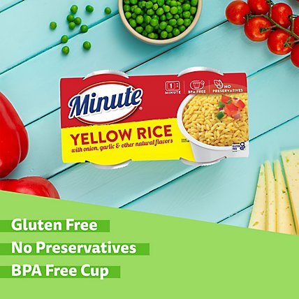 Minute Ready To Serve Yellow Rice Cups - 8.8 OZ - Image 4