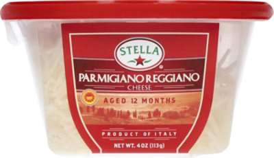 Stella Shredded Parmesan Reggiano - 4 Oz - Image 1