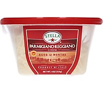 Stella Shredded Parmesan Reggiano - 4 Oz