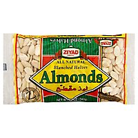 Blanched Almond Halves - 12 OZ - Image 1