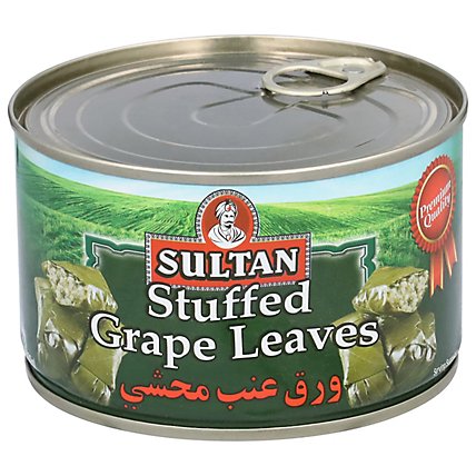 Sultan Brand Stuffed Grape Leaves - 14 OZ - Image 1