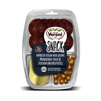 Veroni Milano Salami Provlone Grissini - 2 OZ - Image 1