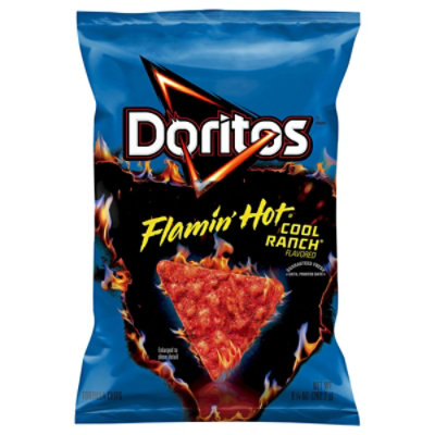 Doritos Tortilla Chips Flamin Hot Cool Ranch 9 1/4 Oz - 9.25 OZ - Image 3