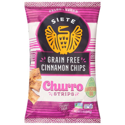 Siete Churro Strips - 5 Oz