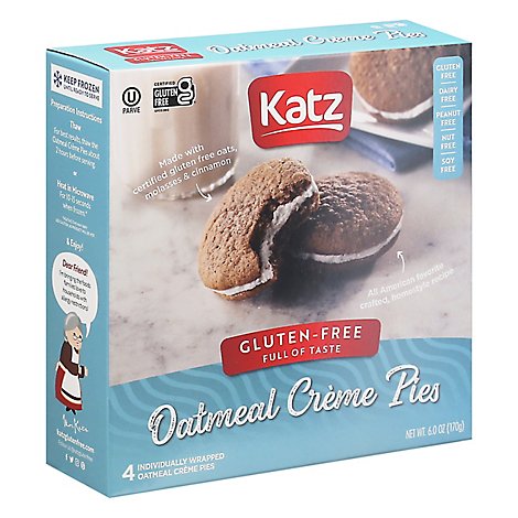 Katz Oatmeal Creme Pies - 6OZ