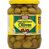 Cracked Green Olives - 16 OZ - Image 2