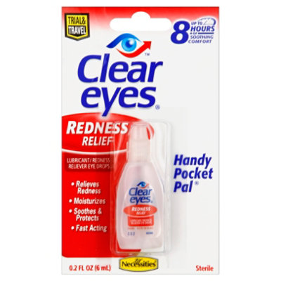 Lil Necessities Clear Eyes Redness Relief Eye Drops - 0.2 Fl. Oz.