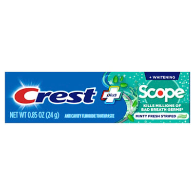 Crest Plus Scope Complete Minty Fresh Toothpaste - 0.85 Oz - Image 8