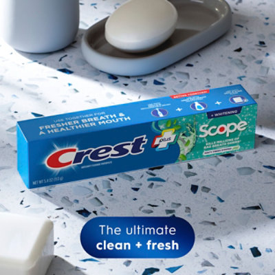 Crest Plus Scope Complete Minty Fresh Toothpaste - 0.85 Oz - Image 3