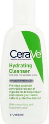 CeraVe Hydrating Cleanser - 3 Fl. Oz. - Image 2