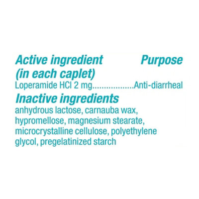 Imodium Anti Diarrheal Caplets - 6 Count - Image 4