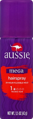 Aussie Mega Hairspray - 1.5 Fl. Oz. - Image 2