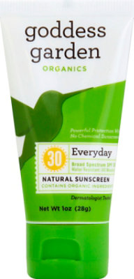 Goddess Garden Organics Everyday Sunscreen - 1 Fl. Oz. - Image 2