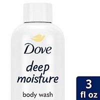 Dove Deep Moisture Body Wash - 3 Fl. Oz. - Image 1