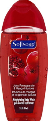 Softsoap Juicy Pomegranate & Mango Moisturizing Body Wash - 2 Fl. Oz. - Image 2