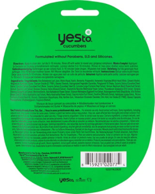 Yes To Cucumber Soothing Calming Mud Mask - Each - Image 5