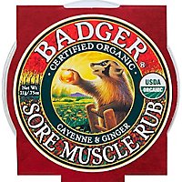 Badger Cayenne & Ginger Sore Muscle Rub Tin - 0.75 Oz - Image 2