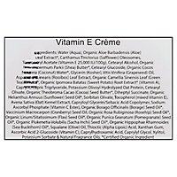 Aroma Naturals Omega Bio Active Vitamin E Super Moisturizing Creme - 0.5 Fl. Oz. - Image 4