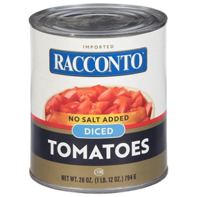 Racconto Tomatoes Diced No Salt - 28 OZ - Image 3