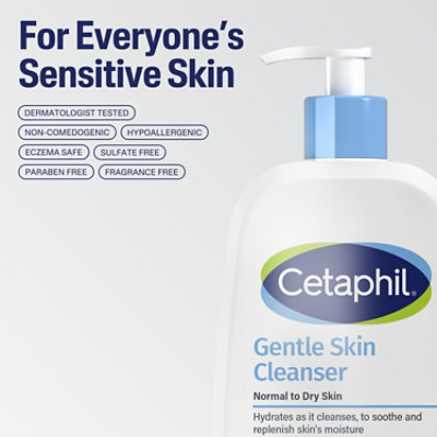 Cetaphil Gentle Skin Cleanser - 2 Fl. Oz. - Image 5