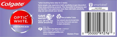 Colgate Optic White Advanced Sparkling White Toothpaste - 0.75 Oz - Image 5