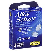 Alka-Seltzer Original Tablets - 4 Count - Image 1