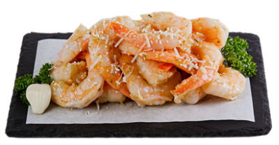 Haggen Garlic Parmesan Marinated Cooked Snacking Shrimp - 1 lb. - Image 1