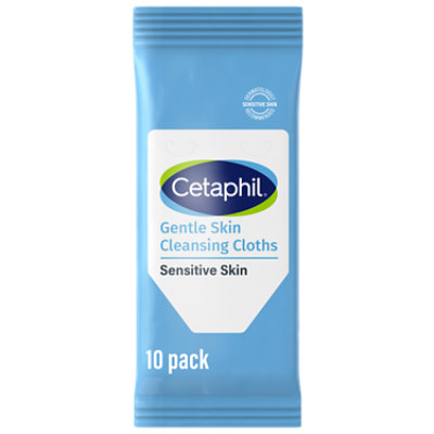 Cetaphil Gentle Skin Cleansing Cloth - 10 Count - Image 1