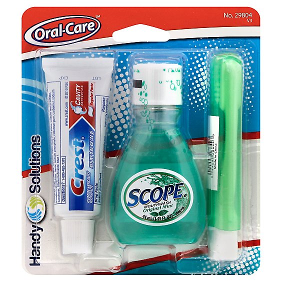 Handy Solutions Oral Care Kit - 3 Count