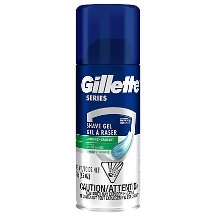 Gillette Series Sensitive Sensible Shave Gel - 2.5 Oz - Image 3