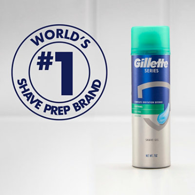 Gillette Series Sensitive Sensible Shave Gel - 2.5 Oz - Image 7