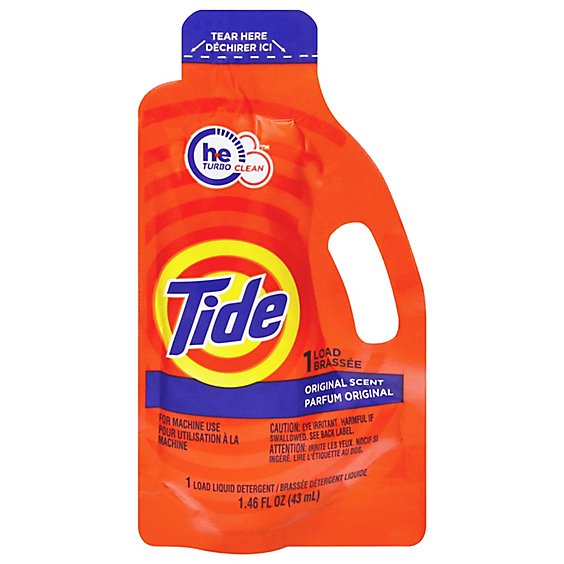 Tide Liquid Detergent Travel Size Original Scent - Each