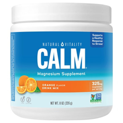 Natural Vitality Calm Powder Orange - 8 OZ