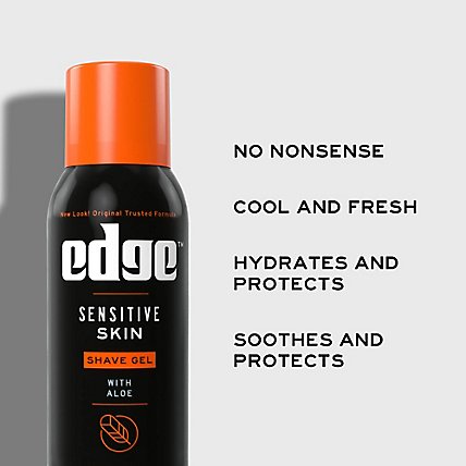 Edge Sensitive Skin Shave Gel - 2.75 Fl. Oz. - Image 4