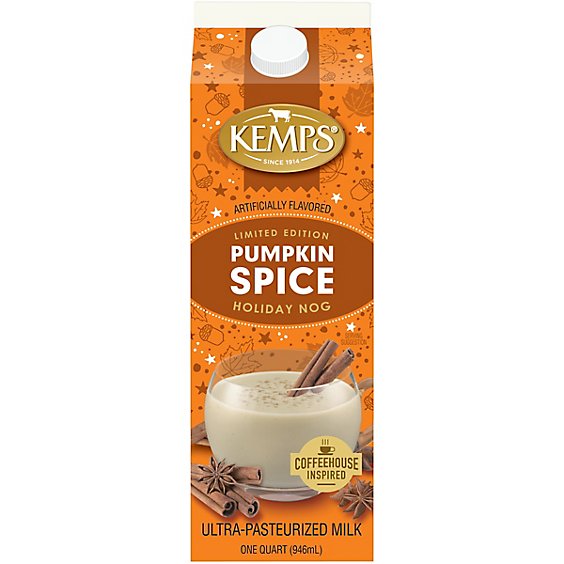 Kemps Pumpkin Spice Milk Paqt Spout - 1 QT