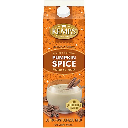 Kemps Pumpkin Spice Milk Paqt Spout - 1 QT - Image 1