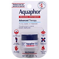 Aquaphor Advanced Therapy Healing Ointment Mini Jar - 0.25 Fl. Oz. - Image 2