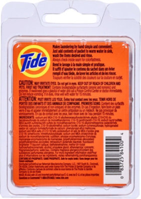 Tide Travel Sink Packets Laundry Detergent - 3 Count - Image 5
