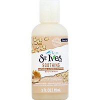 St. Ives Soothing Oatmeal & Shea Butter Body Wash - 3 Fl. Oz. - Image 2