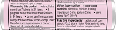 TUMS Ultra Strength 1000 Antacid Assorted Berries Chewable Tablets - 12 Count - Image 4