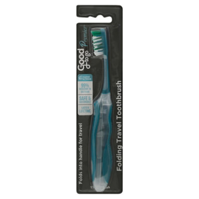 Good To Go Premier Antimicrobial Toothbrush - Each - Image 3