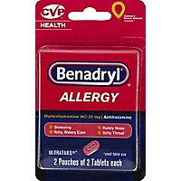 Benadryl Allergy Tablets - 4 Count - Image 2